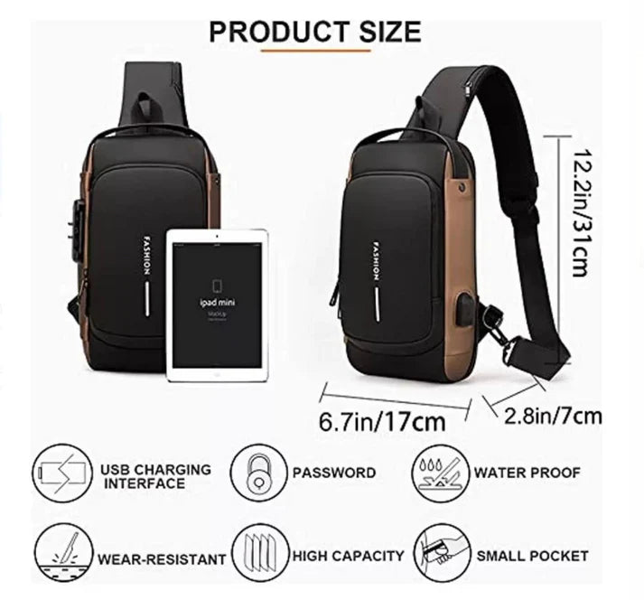 Bolso Mochila Antirobo