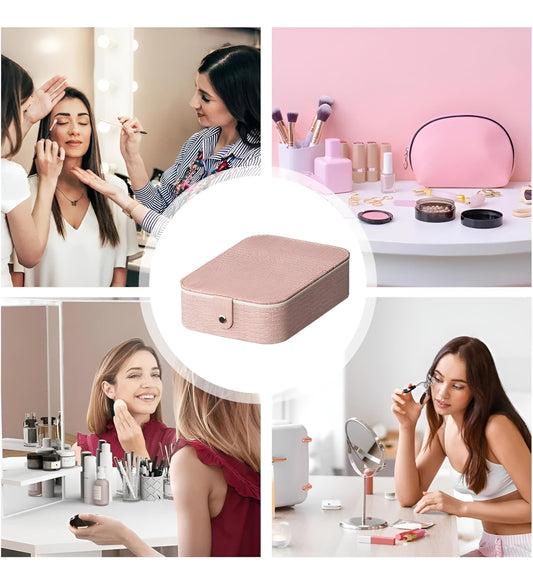 Estuche Maquillaje Portatil Espejo LED