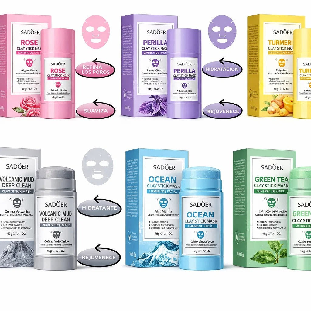 Mascarilla de Arcilla en Barra 40 g,