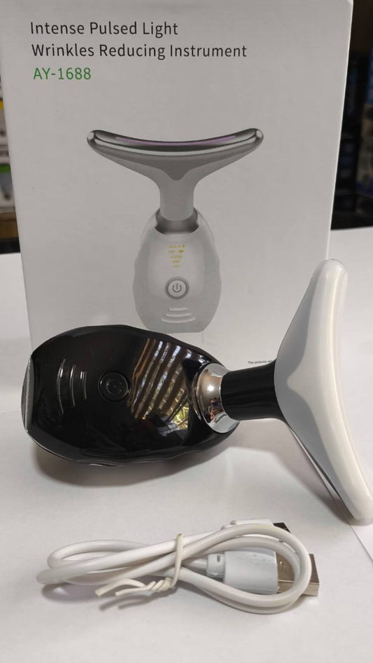 Masajeador Facial 3 en 1 Portátil y Recargable