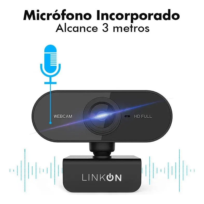 Webcam Camara Web Fullhd 1080p