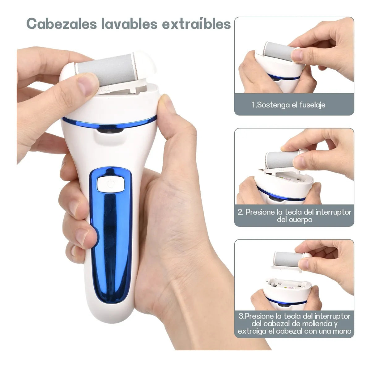 Removedor De Callos Y Durezas Eléctrico