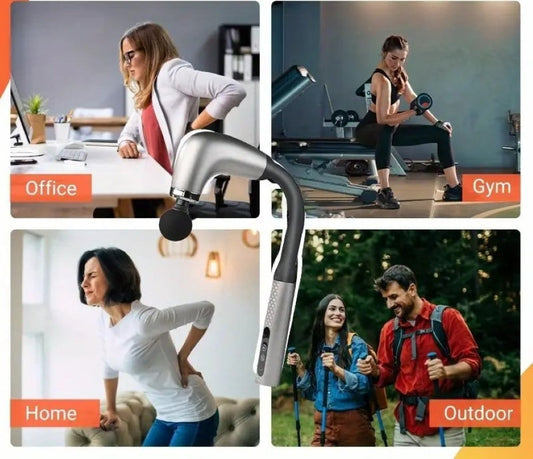 Pistola Masajeador Curva