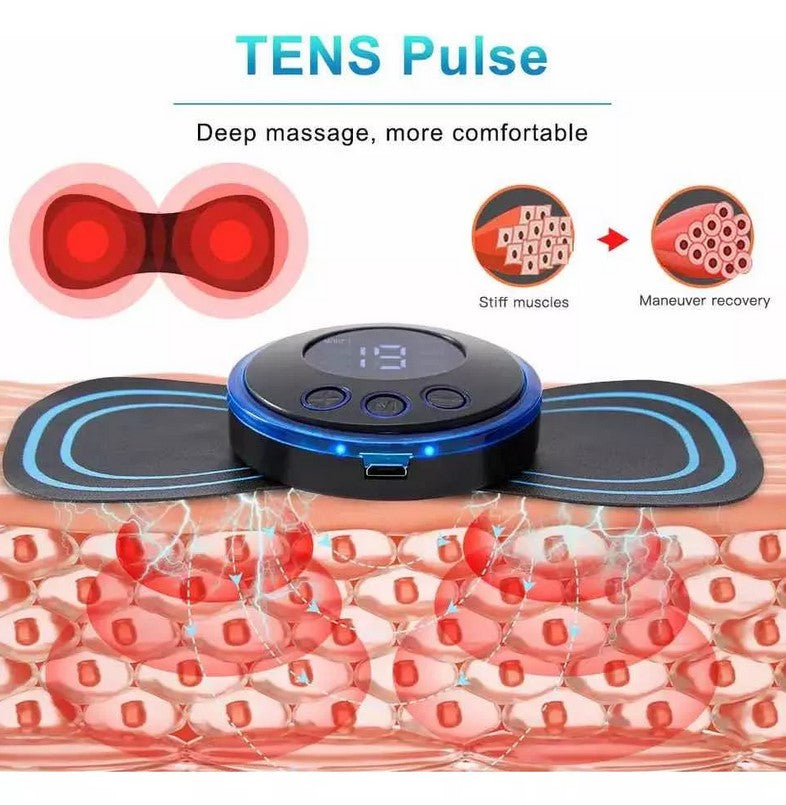 Mini Masajeador Eléctrico Estimulador