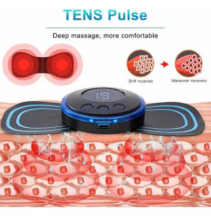 Mini Masajeador Eléctrico Estimulador