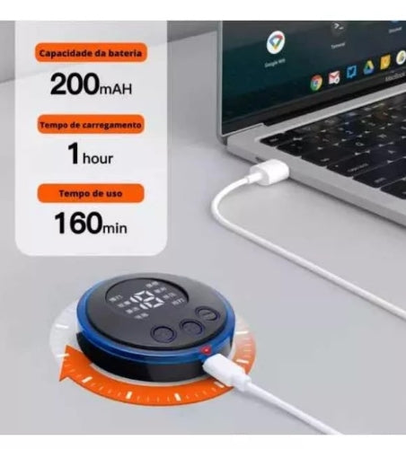 Mini Masajeador Eléctrico Estimulador