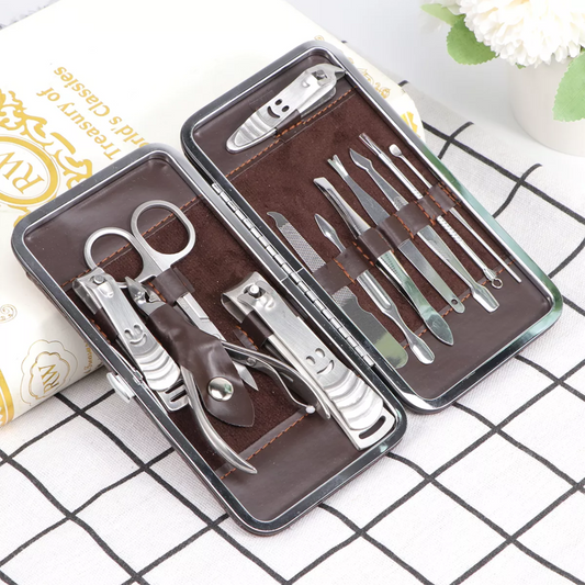 Kit de Manicura y Pedicura 12 Piezas