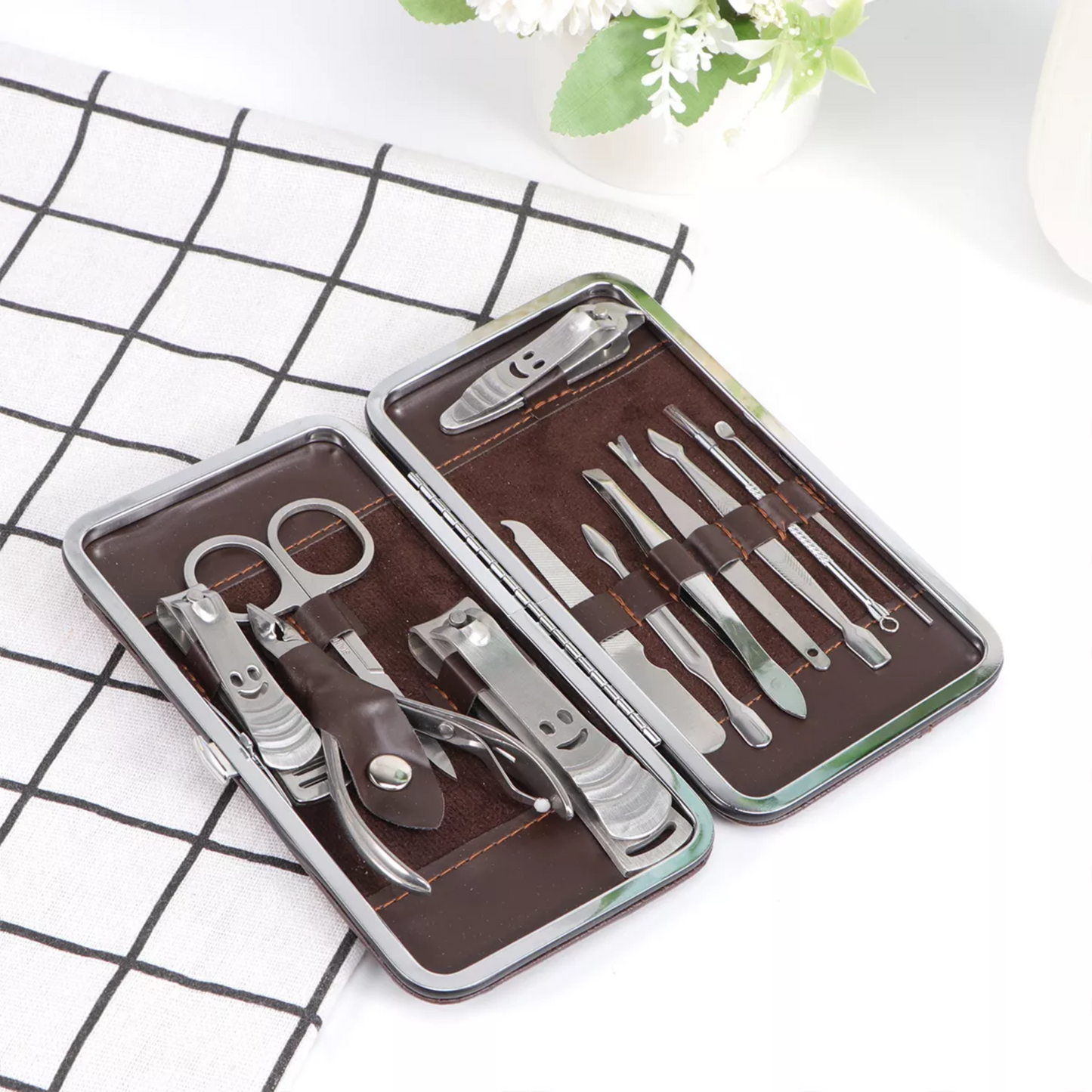 Kit de Manicura y Pedicura 12 Piezas