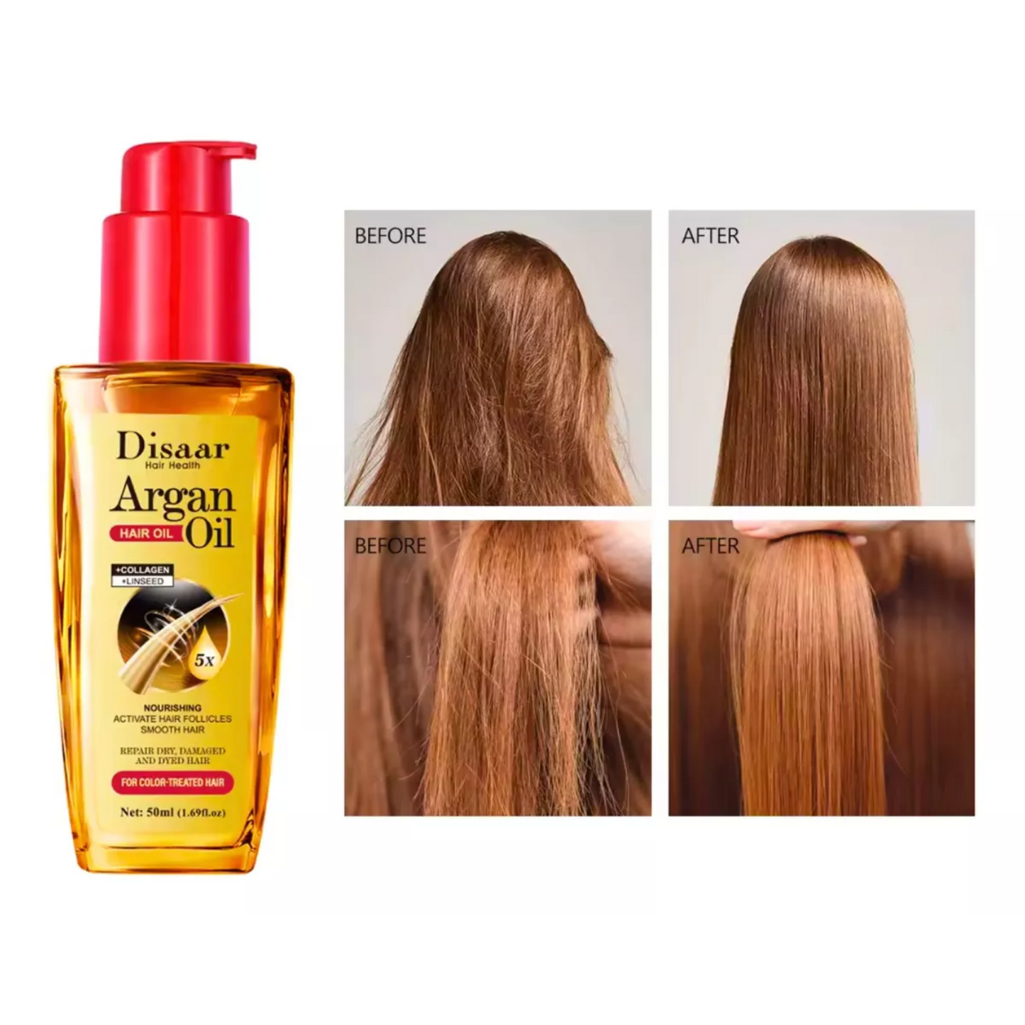 Aceite Cabello Argán Nutrición Repara