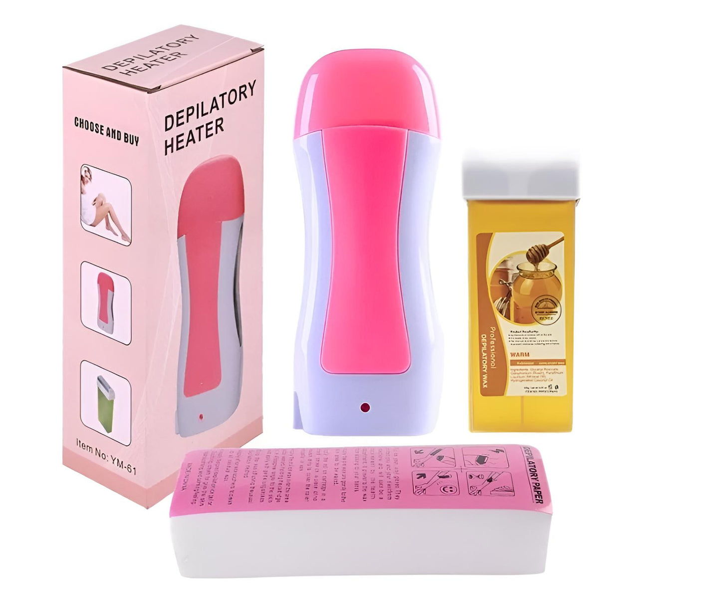 Kit Depilación Máquina Cera + Implementos&nbsp;