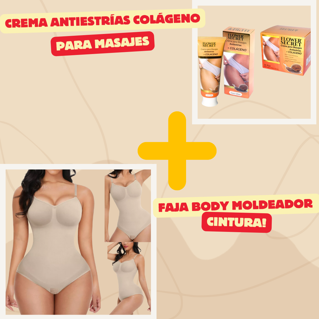 Faja Moldeadora+ Crema Anti-Estrías