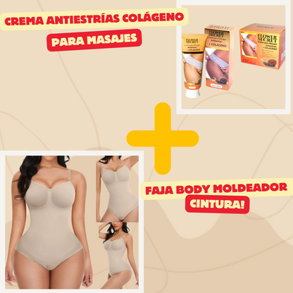 Faja Moldeadora+ Crema Anti-Estrías