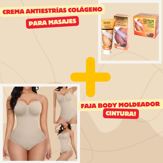 Faja Moldeadora+ Crema Anti-Estrías