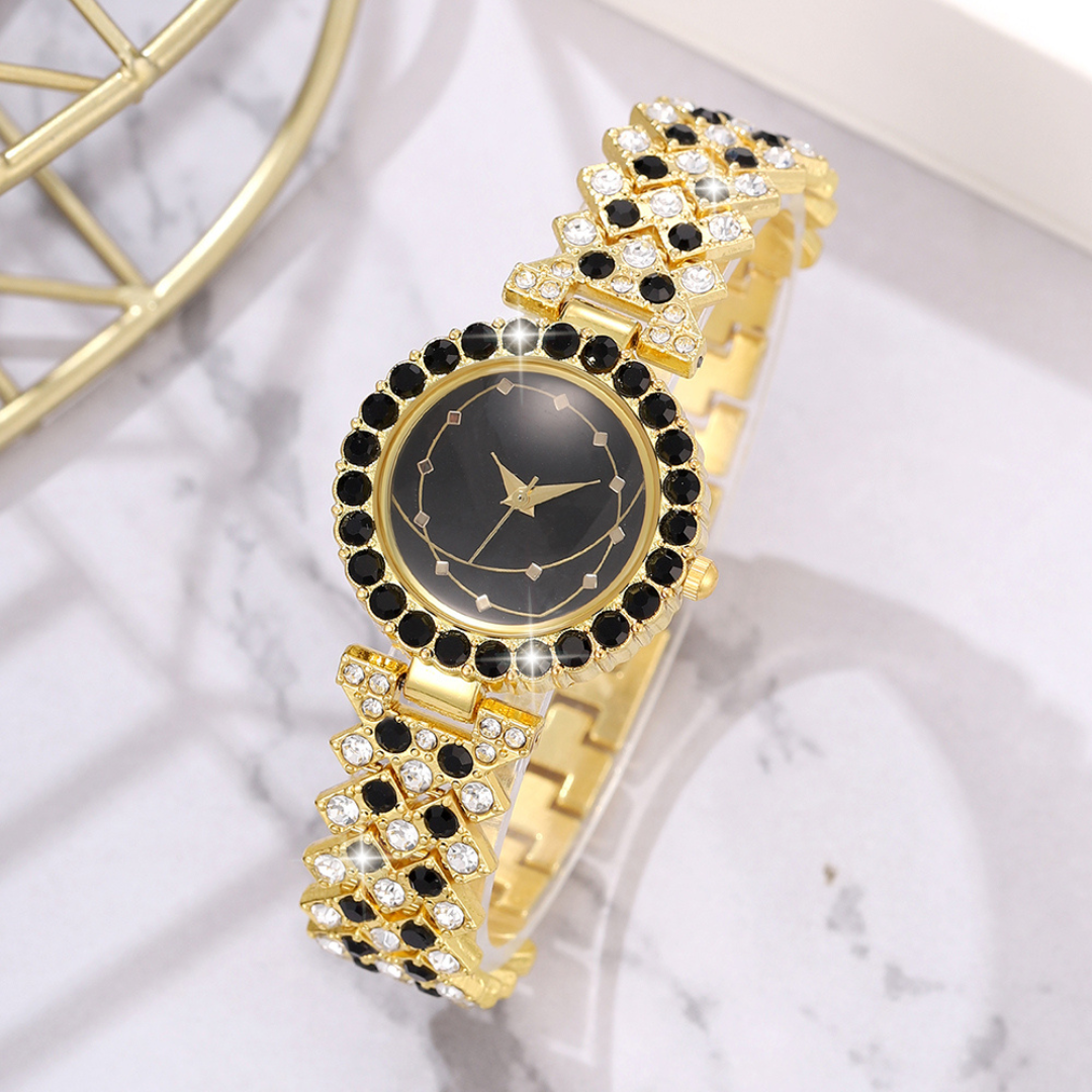 Set Reloj De Lujo Dama +Pulsera