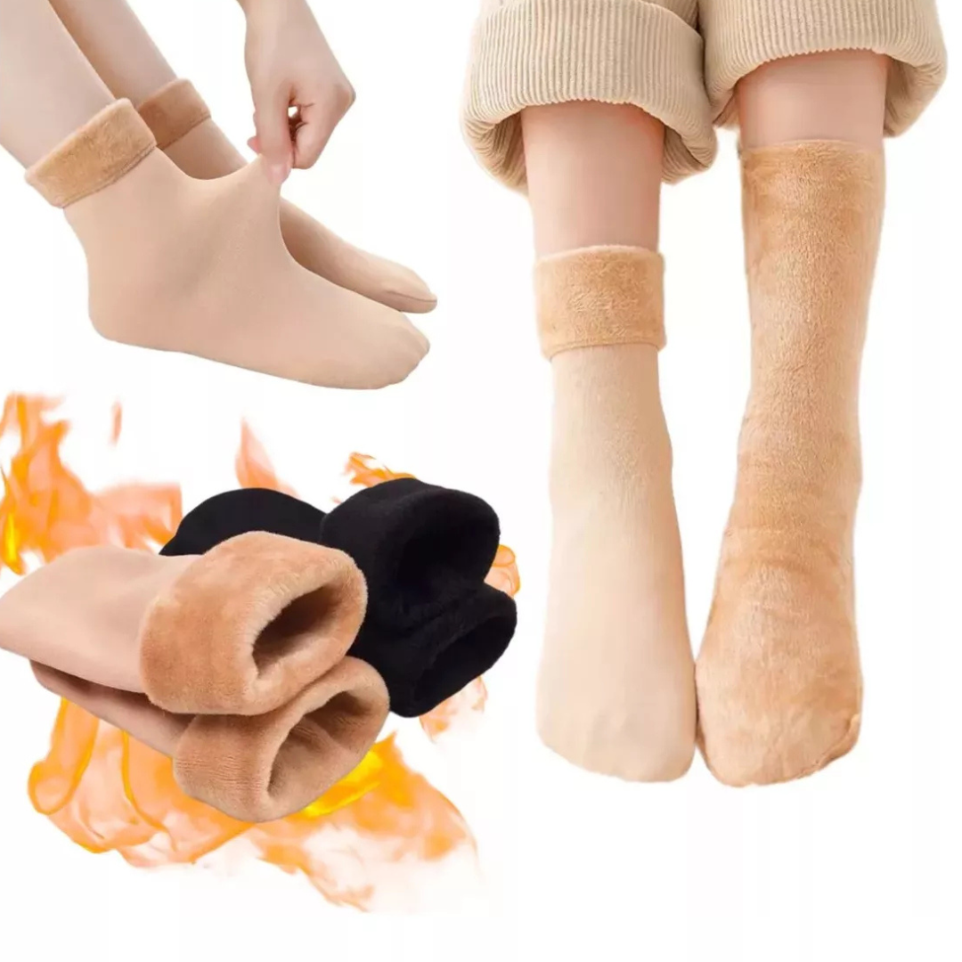 Pack 12 Calcetines Térmico Suaves Mujer