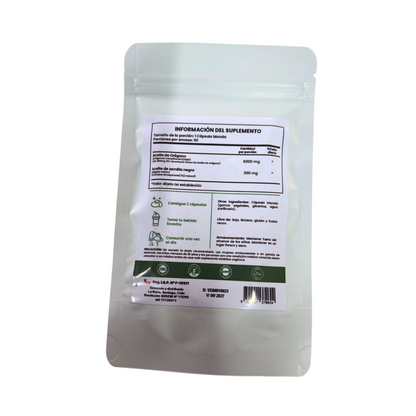 Aceite De Orégano 6000 Mg 60 capsulas