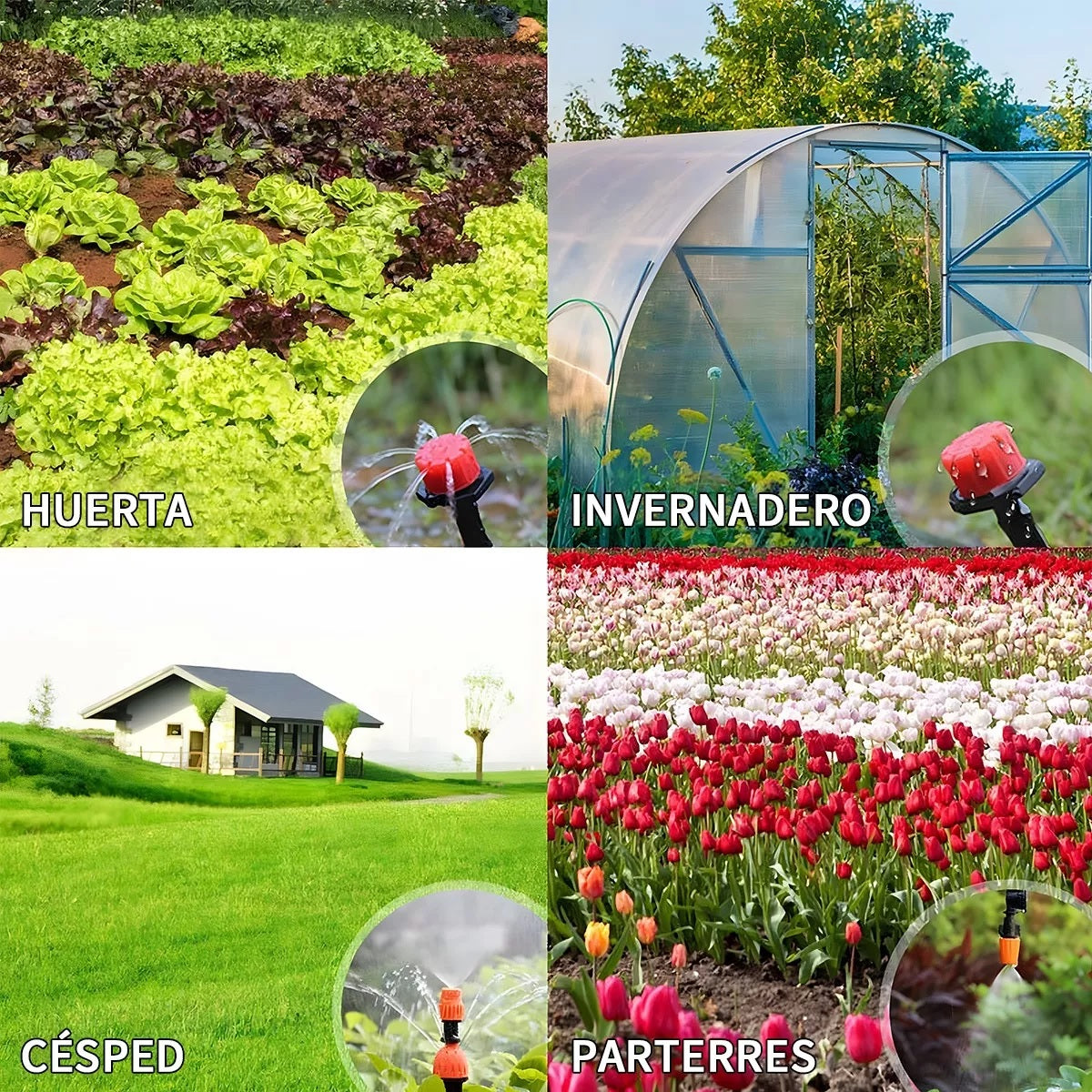 Kit Riego Automático Goteo 10 Metros