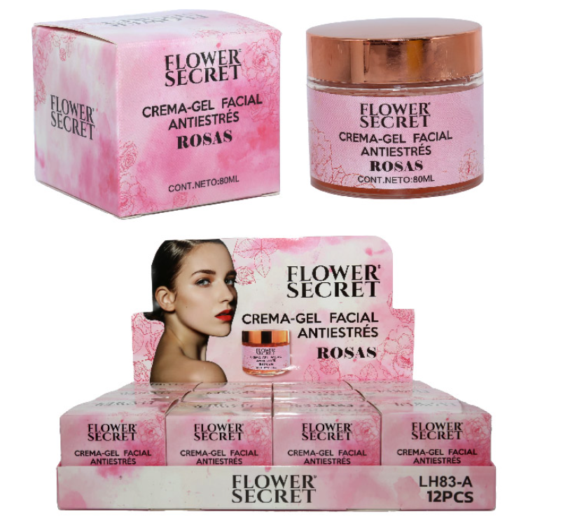 Crema Gel Anti Estrés de Rosas 80 ml