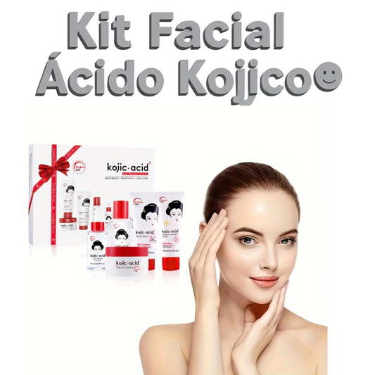 Kit Facial Hidratante Ácido Kójico