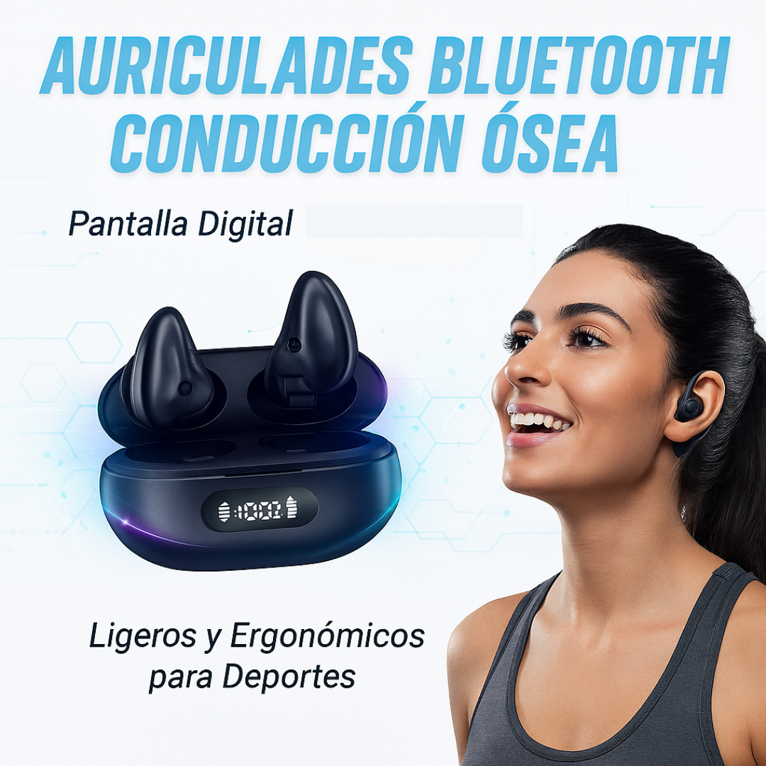 Auriculares Bluetooth Conducción Ósea