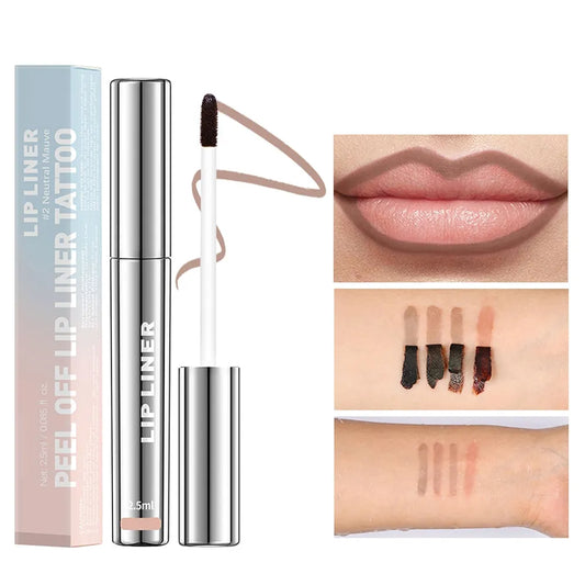 Delineador Tinte De Labios Impermeable