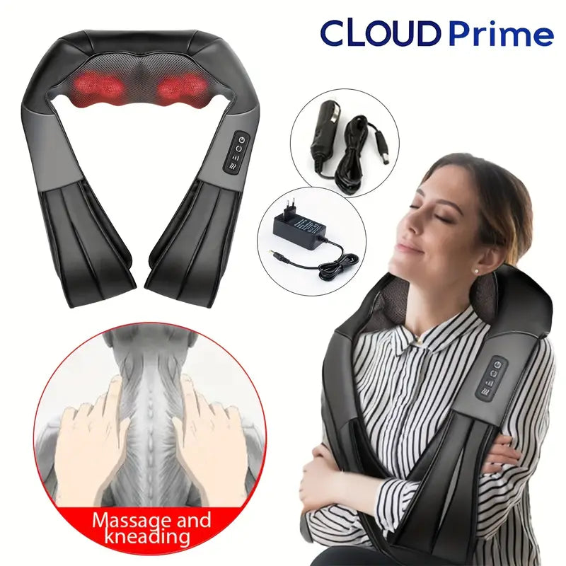 Masajeador Eléctrico De Espalda y Cuello