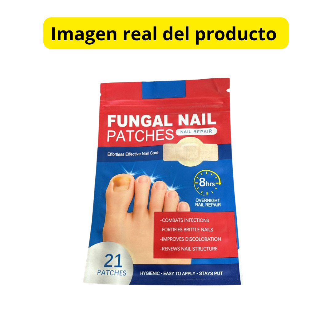 Pack 21 Parches Reparadores Uñas Hongo