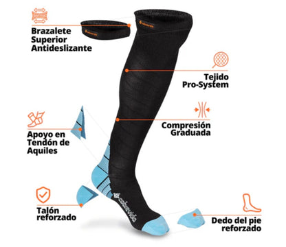 Calcetines Compresión Infusión Cobre