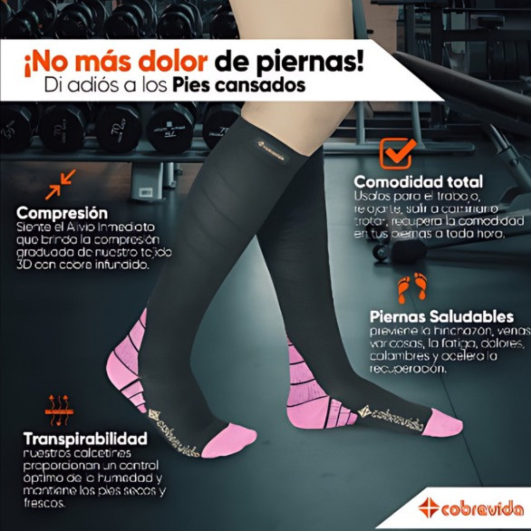 Calcetines Compresión Infusión Cobre