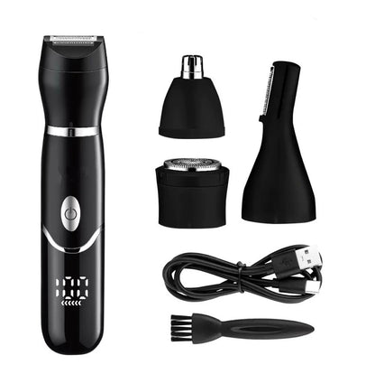Afeitadora Eléctrica 4 en 1 Carga USB