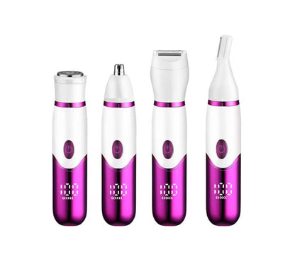 Afeitadora Eléctrica 4 en 1 Carga USB