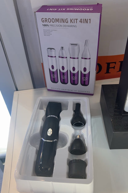 Afeitadora Eléctrica 4 en 1 Carga USB