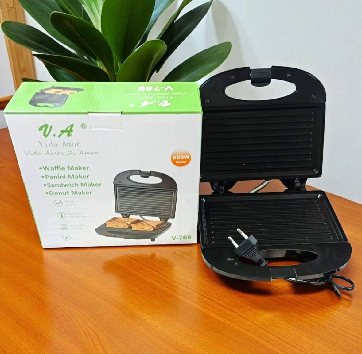 Sandwichera Multiuso Tostadora Sanducher