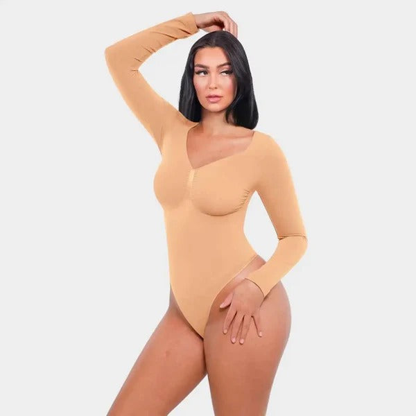 Body Manga Larga Moldeador