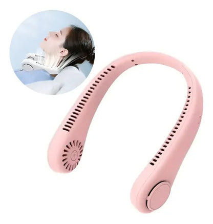 Ventilador de Cuello Portátil Recargable