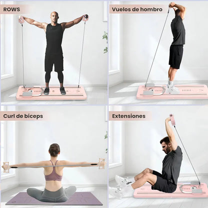 Tabla Para Pilates Plegable Viernes Negr