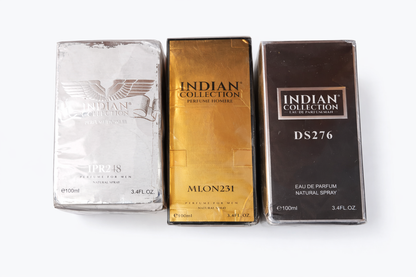Kit Indian Collection ATL  masculino (100ml c/u)