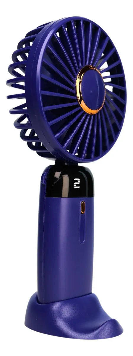 Ventilador Portátil Recargable Pantalla
