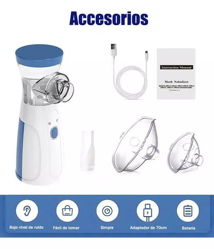 Nebulizador Portátil Niños Y Adultos
