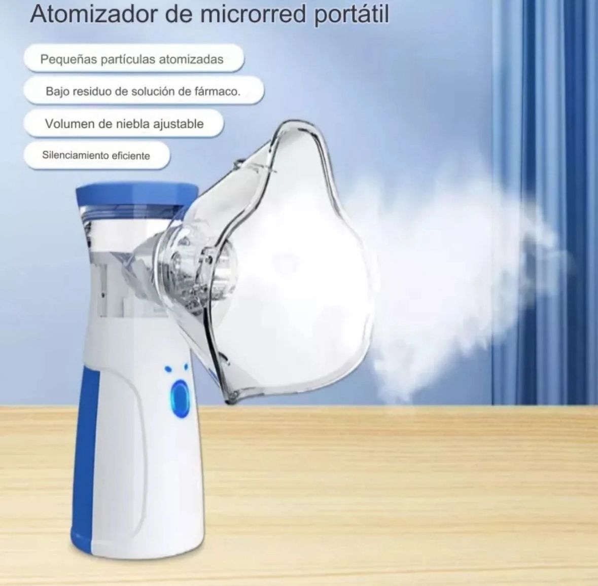 Nebulizador Portátil Niños Y Adultos