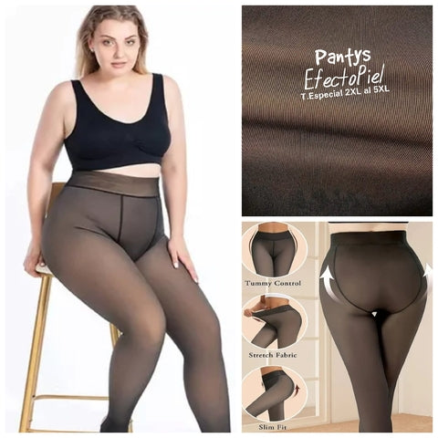 Leggings Gruesos +masajeador