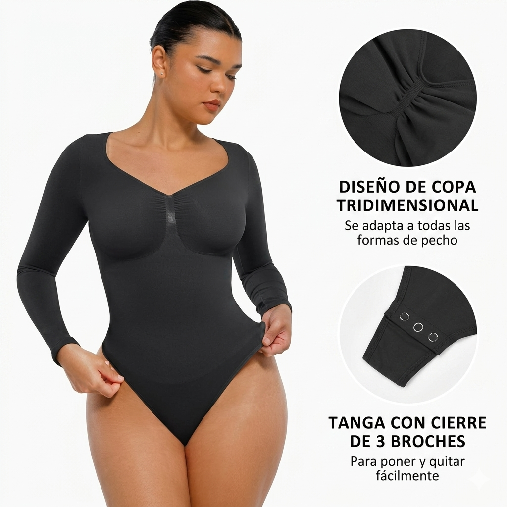 Body Reductor Control Mangas Largas