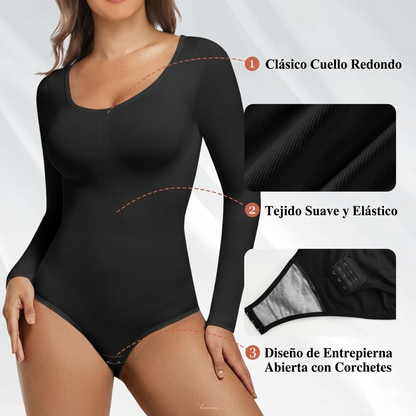 Body Reductor Control Mangas Largas