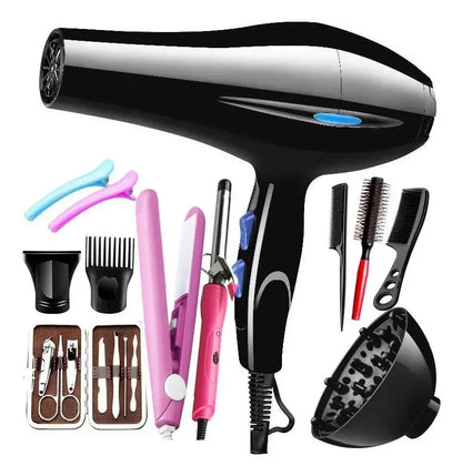 Kit Secado Alisado Cabello Y Manicura