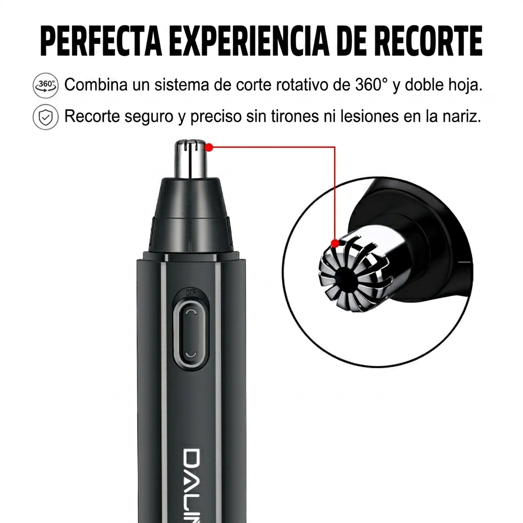 Depiladora Nariz Y Orejas Recargable USB