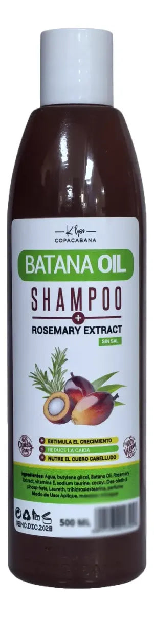 Shampoo Batana Crecimiento Cabello--