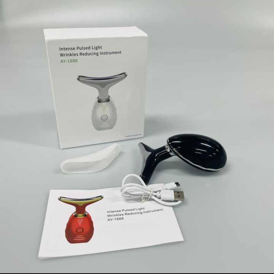 Masajeador Facial 3 en 1 Portátil y Recargable