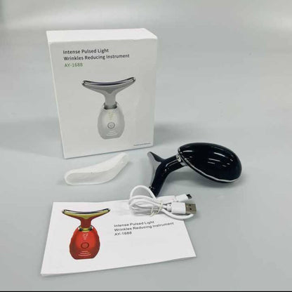 Masajeador Facial 3 en 1 Portátil y Recargable