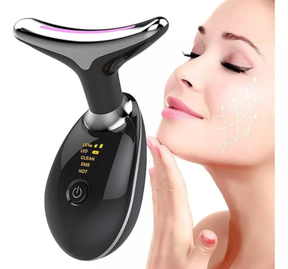 Masajeador Facial 3 en 1 Portátil y Recargable