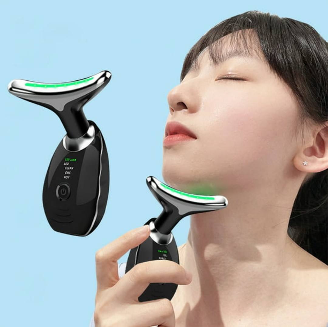 Masajeador Facial 3 en 1 Portátil y Recargable